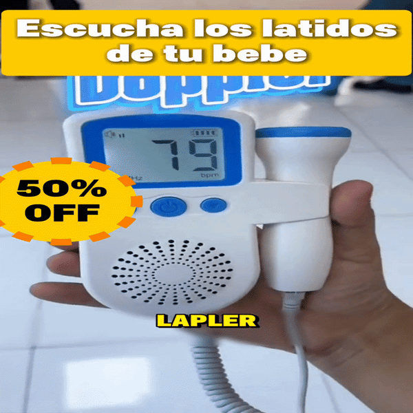BabyCheck Doppler fetal portátil fácil de usar