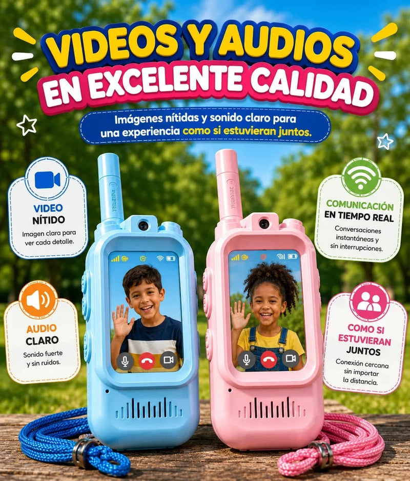 Walkie Talkies con Videollamada