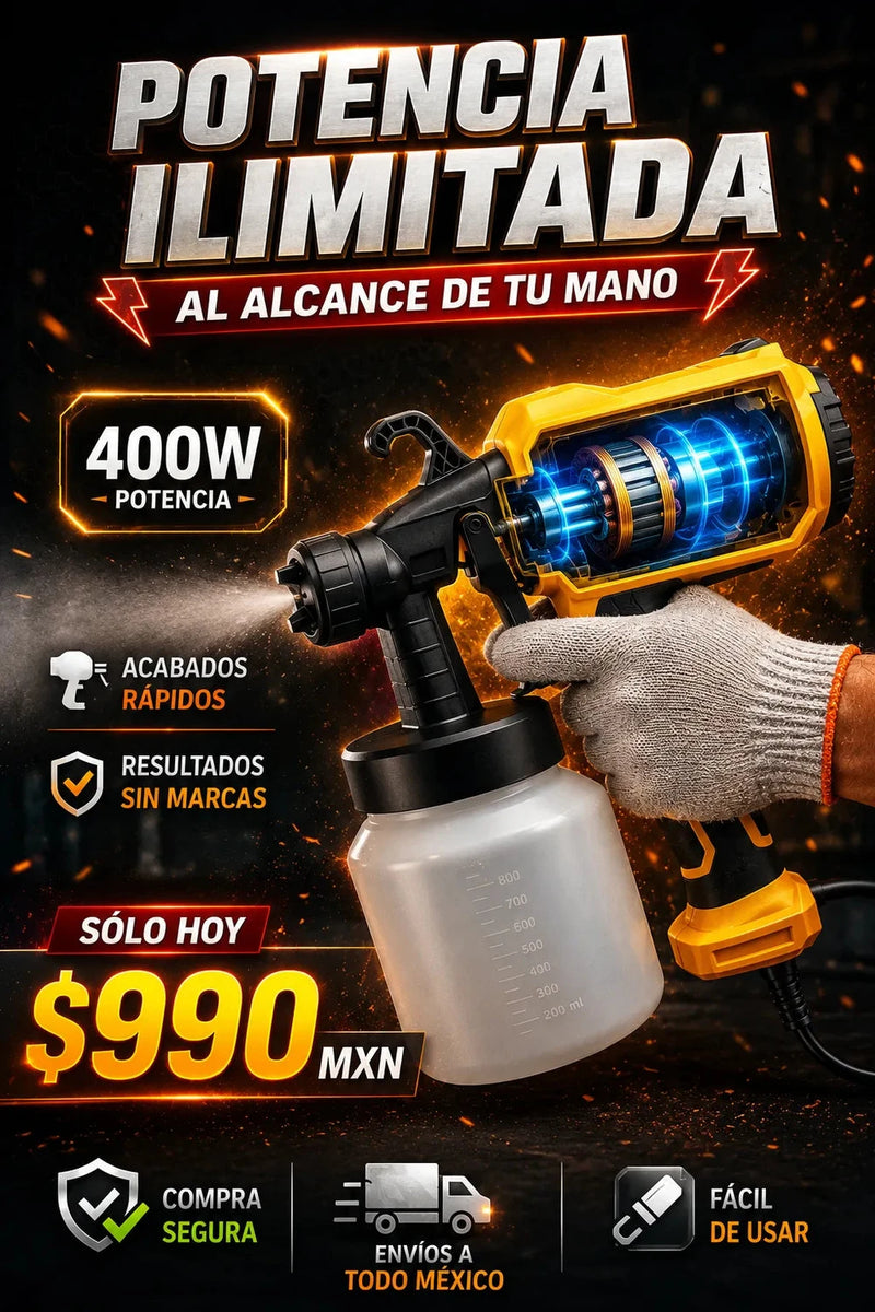 Pistola de Pintura Electrica