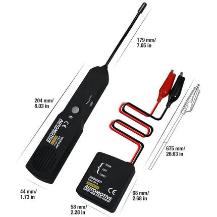 Detector de circuitos automotrices