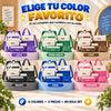 Set de mochila completo Totto impermeable, de cuero colores solidos brillantes para niños y niñas