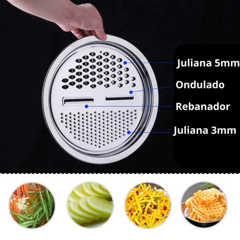 Rallador 4 en 1 Fácil