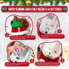 Papa Noel trepador en cuerda con 3 modos, decoración navideña musical animada