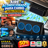 Aire acondicionado para carro ultra potente con panel solar extractor de olores 3 Ventiladores