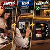 Caja de seguridad electrónica con contraseña para dormitorios universitarios, hogar u oficina; caja fuerte para almacenamiento y ahorro. Caja fuerte mecánica para dinero con cerradura de llave —No incluye pilas.