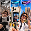Snap Selfie Screen: accesorio de monitor con pantalla táctil magnética 4K y control táctil, conexión instantánea por cable para vlogging con smartphone/móvil; accesorio compatible con iPhone y Android.