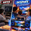Boombox Altec Lansing de 10 pulgadas para streaming de TV, con reproductor de CD/DVD y radio