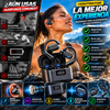 HOMTRATOR Auriculares deportivos inalámbricos Bluetooth: cancelación activa de ruido, diseño ergonómico para deporte, 45 horas de reproducción, graves HiFi de gran impacto, micrófono con cancelación de ruido ambiental, función de carga para smartphones.