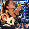 Auriculares inalámbricos Bluetooth MSHUCKCOE: auriculares invisibles de tamaño diminuto y resistentes al agua, con micrófono; set apto para dormir y hacer deporte (2 pares), diseño mini con mango corto; ideales para el trabajo, el deporte y dormir.