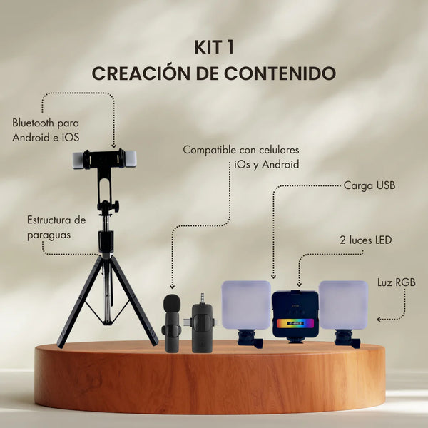 Kit Pro Creadores Compacto