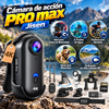 Cámara de acción PRO max Jisen - para Casco de Motocicleta, Grabación de Video a Prueba de Agua, Cámara de Acción para Bicicleta, mascotas