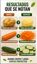 Paquete de 2 peladores multifuncionales de verduras, 3 en 1 de acero inoxidable con mango de madera, pelador de juliana y abridor de botellas, peladores de verduras de cocina para papas, zanahorias, lechuga, tomate, batabia, pepino - PELA, CORTA Y REBANA