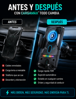 Cargamax®️ Nuevo soporte inalámbrico de carga rápida para carro (2026)