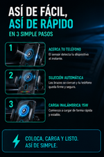 Cargamax®️ Nuevo soporte inalámbrico de carga rápida para carro (2026)