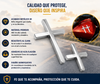 conduce siempre protegido contra accidentes con Jesusprotect® -  Juego de 2 pegatinas con emblema de cruz y Jesus en 3D; accesorios de fácil aplicación para coches, motos y SUV