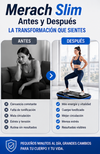 Merach Slim Maquina vibratoria diseño curvo, 200 W, potente, Bluetooth, oscilante lineal de cuerpo completo para drenaje linfático, recuperación y tonificación corporal