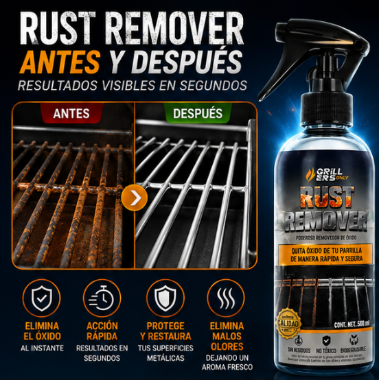 Rust remover®️ solucion instantanea para el oxido y el mal olor
