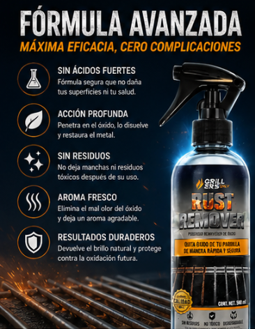 Rust remover®️ solucion instantanea para el oxido y el mal olor