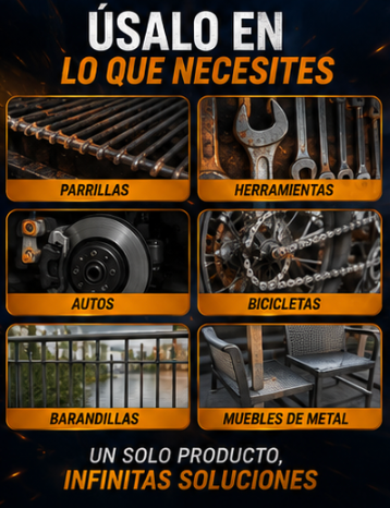 Rust remover®️ solucion instantanea para el oxido y el mal olor