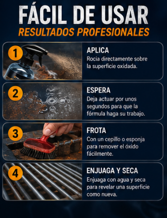 Rust remover®️ solucion instantanea para el oxido y el mal olor