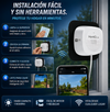 HomiQ Cámara de seguridad para ventanas: Life 3MP 2K, cámara WiFi para interiores (2,4 GHz/5 GHz) con visión nocturna a color mediante IA, detección de movimiento con enfoque automático