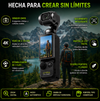 Xtra Muse Vlogging Camara con Sensor CMOS, vídeo 4K a 120 fps, estabilizador de cardán de 3 ejes, enfoque rápido, seguimiento de rostros y objetos, pantalla LCD, modo automático, zoom digital, videocámara portátil tipo Handycam.
