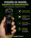 Xtra Muse Vlogging Camara con Sensor CMOS, vídeo 4K a 120 fps, estabilizador de cardán de 3 ejes, enfoque rápido, seguimiento de rostros y objetos, pantalla LCD, modo automático, zoom digital, videocámara portátil tipo Handycam.