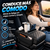 Car Armrest Cojín para reposabrazos de coche, funda para consola central 5 en 1 con 2 bolsillos de almacenamiento, portavasos, compartimento para pañuelos y ranura para teléfono; Alivia la fatiga al conducir, UNIVERSAL apto para todos los vehículos