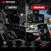 REDTIGER A3 Dash cam WiFi de varios canales (frontal, trasera e interior) con tarjeta SD de 128 GB; cámara para coche con resolución 2.5K + 1080P, sensor G, modo de aparcamiento 24 horas y resolucion nocturna en 4k.