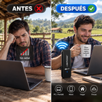 JOYTUTUS 2026 Router móvil Wi-Fi 4G LTE compacto y delgado: módem USB desbloqueado de 150 Mbps, punto de acceso de fácil configuración, accesorio eléctrico para automóvil, dispositivo para PC/portátil, ideal para viajes, fincas, carros y hogares