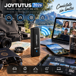 JOYTUTUS 2026 Router móvil Wi-Fi 4G LTE compacto y delgado: módem USB desbloqueado de 150 Mbps, punto de acceso de fácil configuración, accesorio eléctrico para automóvil, dispositivo para PC/portátil, ideal para viajes, fincas, carros y hogares