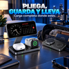 Soporte de cargador Huawei MagSafe inalámbrico magnético 3 en 1 para dispositivos, compatible todo tipo de celular, ultima tecnologia