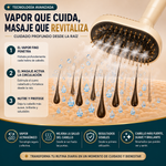 LisoPRO® Peine con vaporizador de masaje con masajeador multifunción de uso profesional de peluquería