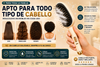 LisoPRO® Peine con vaporizador de masaje con masajeador multifunción de uso profesional de peluquería