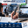 Bolígrafo de lujo con cámara 1080P-Mini grabadora de video portátil de bolsillo para cámara de soporte de tarjeta SD de 32 GB para reuniones de negocios, aprendizaje en el hogar y en el aula