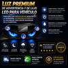 Luz premium de advertencia y de lujo LED para vehiculo Funciona con energía solar, resistente a la intemperie, activación automática al oscurecer: para mayor seguridad en la carretera.
