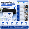 Rongta® Impresora térmicas portátil inalámbrica para viajes, impresora móvil Bluetooth, impresora sin tinta para uso escolar, oficina, hogar, compatible con Android, iOS y laptop