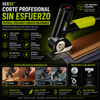 Tijeras eléctricas inalámbricas recargables: Corta cartón, cuero, tela y plástico, cortador eléctrico de caja de cartón con 2 cuchillas de seguridad y bolsa de almacenamiento SEESE®