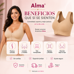 Alma® Brasier corrector de postura, levanta busto y consigue un efecto de cirugía al instante, sin varillas, sin quirófano y sin gastar de más