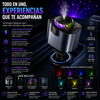 CargaMAX®️ - Cargador 5 en 1, difusor de aromas y techo estrellado