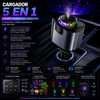 CargaMAX®️ - Cargador 5 en 1, difusor de aromas y techo estrellado