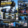 Dash Cam para carros con visión de 360 grados, pantalla de 3,16 pulgadas, gran angular de 170 grados, 4 lentes, sensor G, grabación en bucle y modo de aparcamiento 24 horas; ideal para familias, taxis y flotas de vehículos.