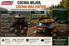 Estufa Coleman Classic de 1 quemador de butano, estufa portátil de camping con estuche de transporte e ignición InstaStart, quemador ajustable con 7650 BTUs de potencia para acampar, asar, avistamiento de aves y casas sin acceso a gas natural