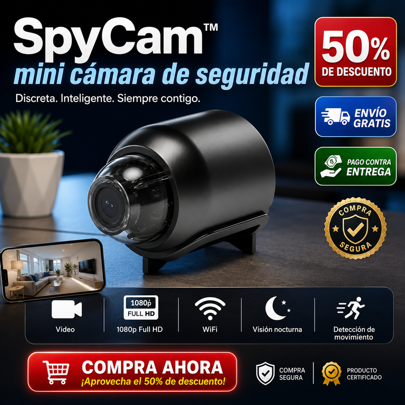 SpyCam™ mini cámara espia