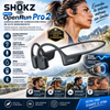 Auriculares deportivos Bluetooth de conducción ósea SHOKZ OpenRun Pro 2; sonido premium Dual Pitch; diseño de oído abierto para mantener la conciencia del entorno; micrófono inteligente