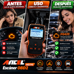 Escáner OBD2 ANCEL AD310: Lector de códigos de fallo del motor (no requiere cable de carga), diagnóstico de seguridad del vehículo, accesorios para automóviles.