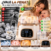 Lavadora, esterilizadora y secadora de biberones Momcozy KleanPal Pro con 300 tabletas de detergente - Máquina de limpieza todo en uno para biberones, piezas de extractor y artículos esenciales para bebés