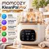 Lavadora, esterilizadora y secadora de biberones Momcozy KleanPal Pro con 300 tabletas de detergente - Máquina de limpieza todo en uno para biberones, piezas de extractor y artículos esenciales para bebés