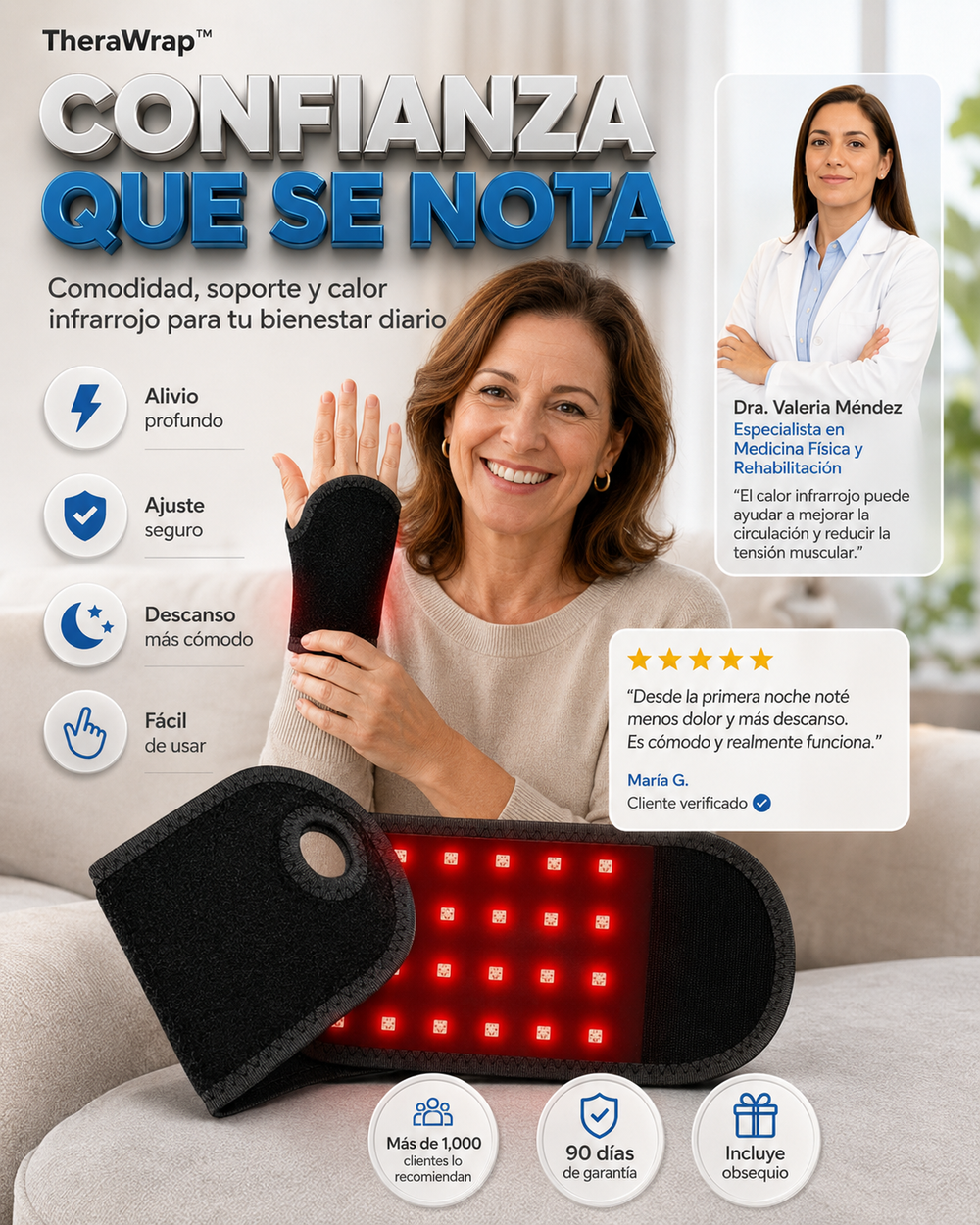 TheraWrap™  Incluye Obsequio I No más dolores de muñeca