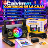 Caivimvn®  Luces de fiesta, luz de discoteca de DJ, luz de bola de discoteca, luces estroboscópicas activadas por sonido, luces de escenario para fiestas, cumpleaños, regalo de Navidad, boda, karaoke